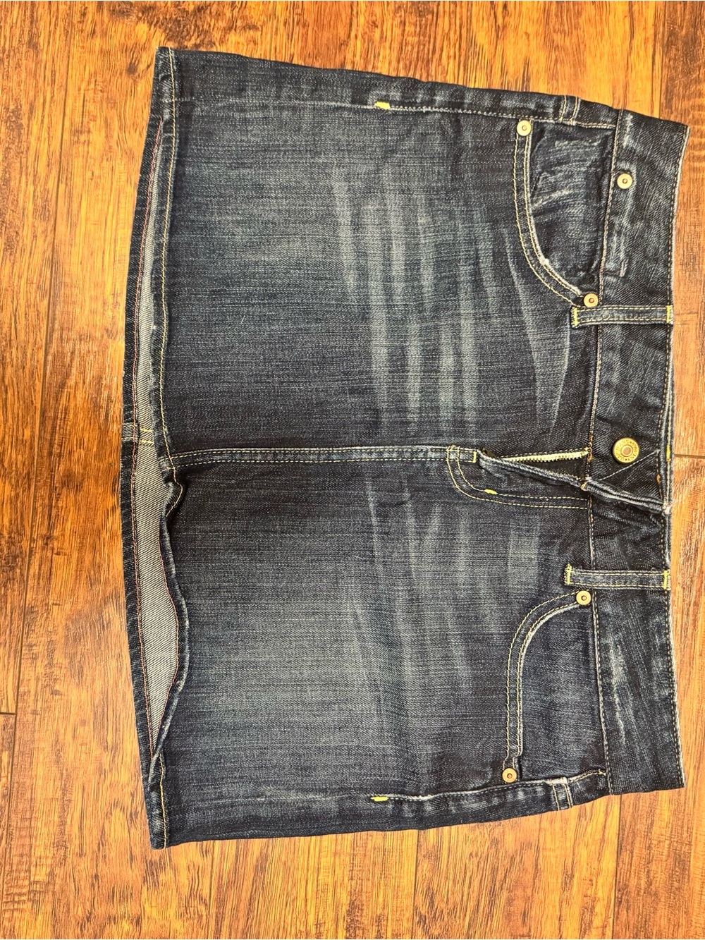 Gap Women's Dark Blue Denim MiniSkirt - Classic Jeans Style